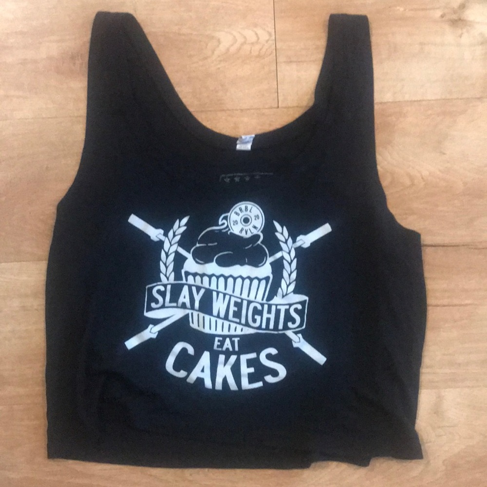 Barbell revolution CrossFit crop top